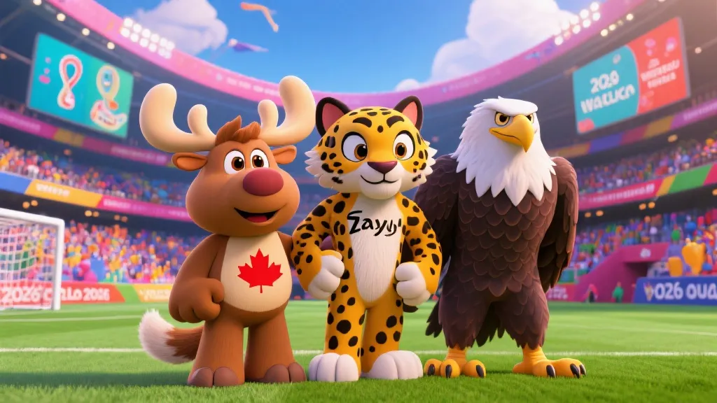 揭秘2026世界杯吉祥物：Maple、Zayu与Clutch背后的文化密码与狂欢寓意